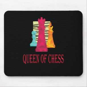 Chess - Queen Of Chess Mouse Pad
