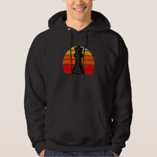 Chess Retro Graphic Chess Player Checkmate Board G Hoodie