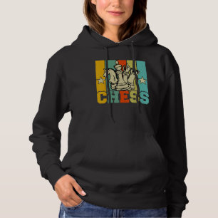 Chess Retro Graphic Chess Player Checkmate Board G Hoodie
