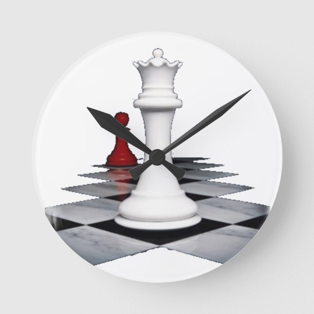 Chess Round Clock (Front)