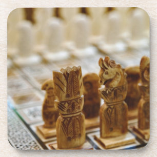 Chess set for sale, Khan el Khalili Bazaar, Coaster