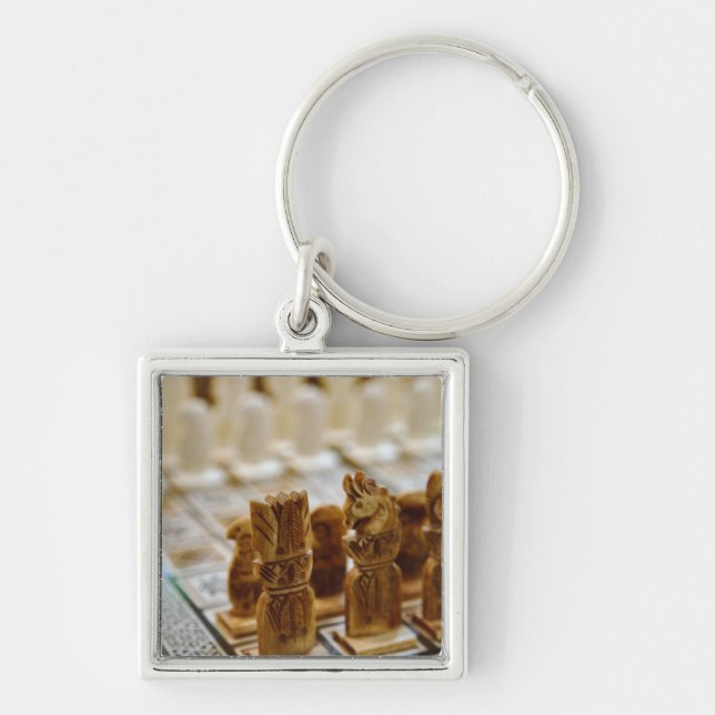 Chess set for sale, Khan el Khalili Bazaar, Key Ring (Front)