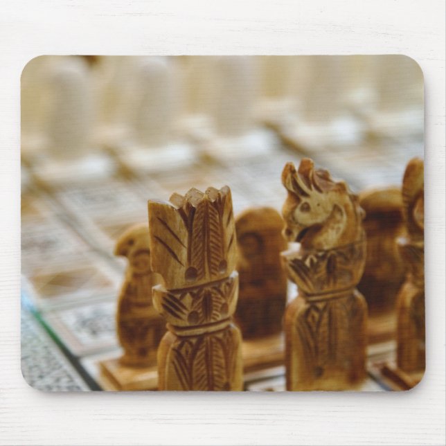 Chess set for sale, Khan el Khalili Bazaar, Mouse Pad (Front)