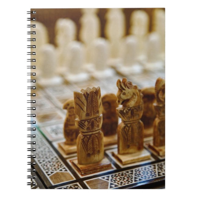 Chess set for sale, Khan el Khalili Bazaar, Notebook (Front)