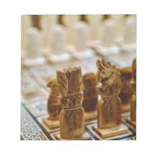 Chess set for sale, Khan el Khalili Bazaar, Notepad