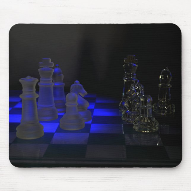 Chess Set Mouse Pad (Front)