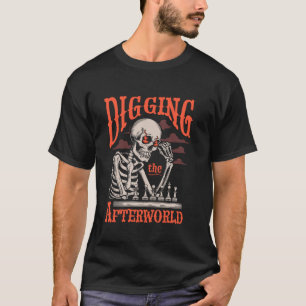 Chess Skeleton Chessboard - Master Chessman Chess T-Shirt