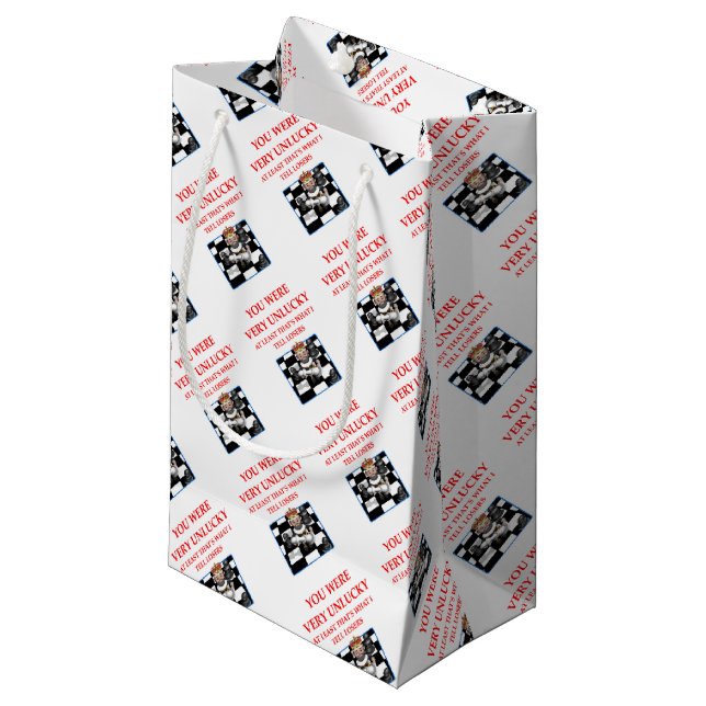 chess small gift bag (Front Angled)