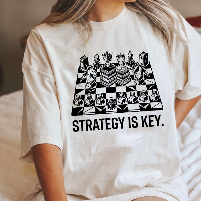 Chess Strategy Is Key Intellectual Design Tri-Blend Shirt (Creator Uploaded)