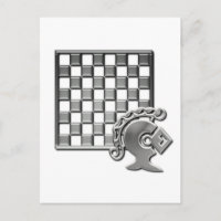 Chess Strategy Postcard
