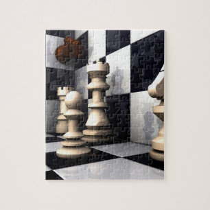 Chess Style Jigsaw Puzzle