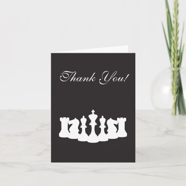 Chess Thank You Card (Front)