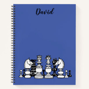 Chess Themed Personalised Notebook