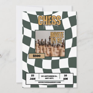 chess tournament school college event invitation