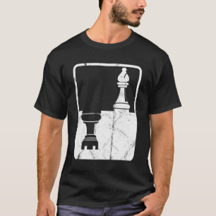 Chess Vintage Distressed Chessmen Cool Chess Playe T-Shirt