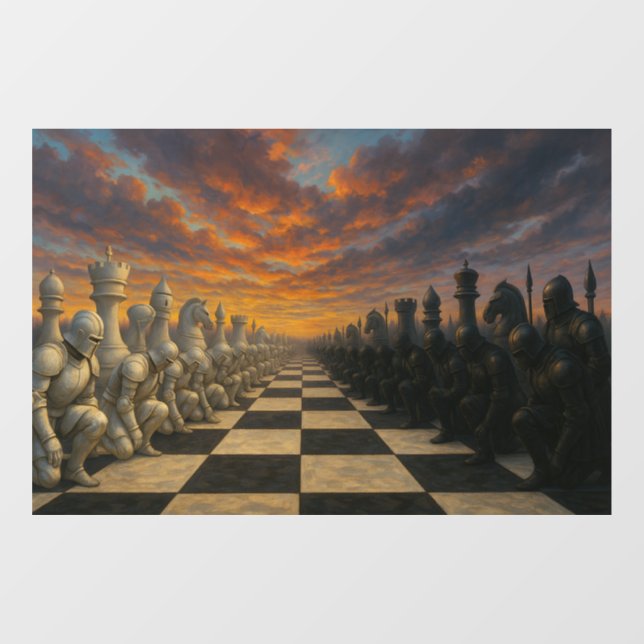 Chess Window Cling (Sheet)