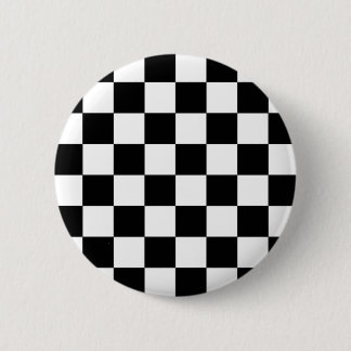 Chessboard 6 Cm Round Badge