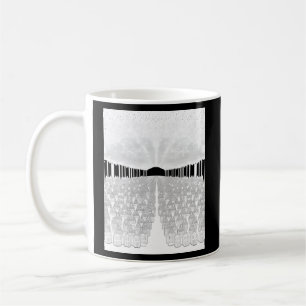 Chessboard Cosmos: Infinite Order Coffee Mug
