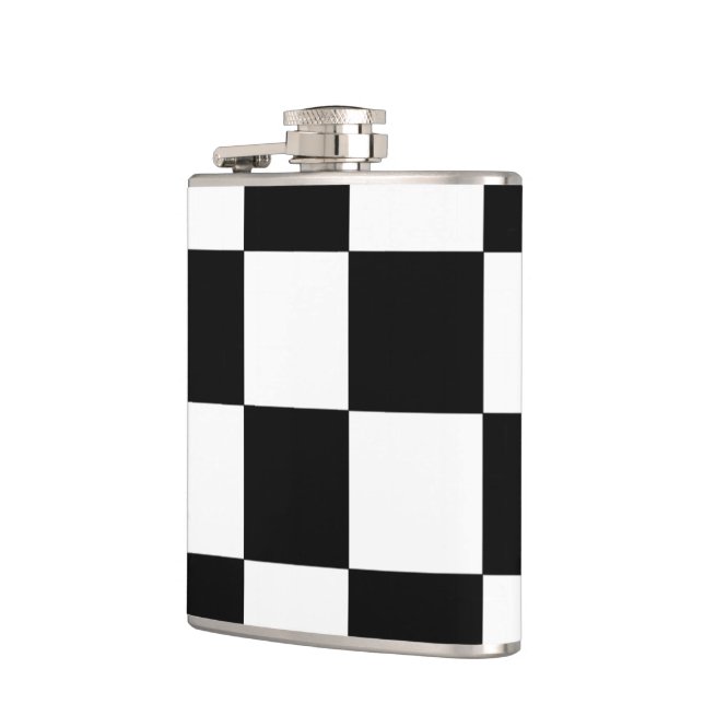 Chessboard Hip Flask (Left)