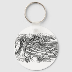 Chessboard Key Ring
