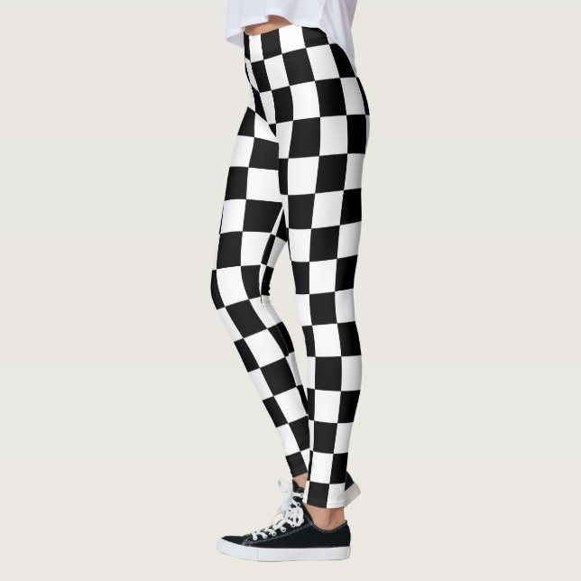 chessboard leggings (Left)