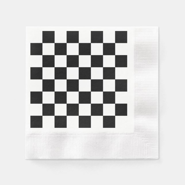 Chessboard Napkin (Front)