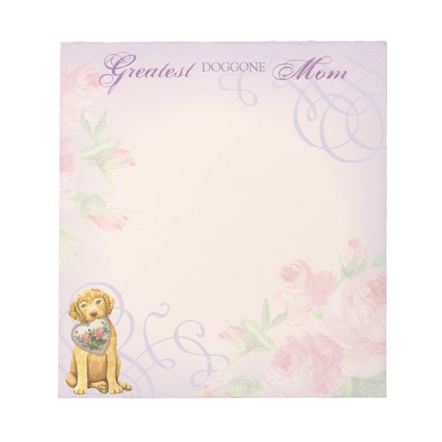 Chessie Heart Mum Notepad (Front)