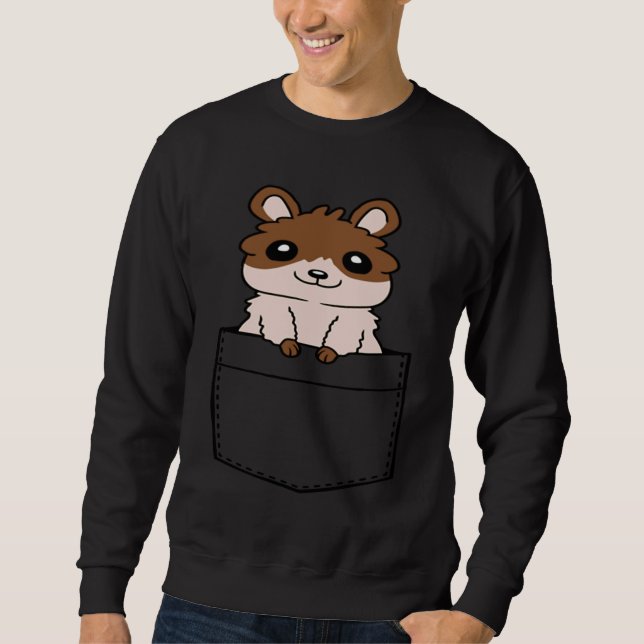 Chest Bag Hamster Sweatshirt (Front)