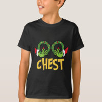 Chest Nuts Christmas  Fun Matching Couple Chest Nu
