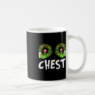 Chest Nuts Christmas Fun Matching Couple Chest Nut Coffee Mug
