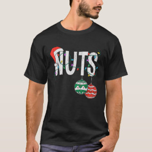 Chest Nuts Christmas Funny Matching Couple Chestnu T-Shirt