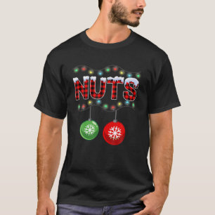 Chest Nuts Christmas Lights Matching Couple Chestn T-Shirt