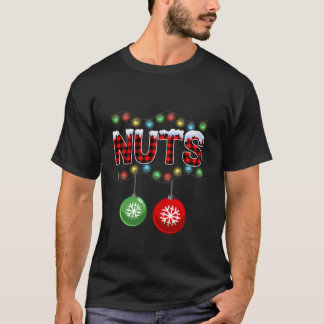 Chest Nuts Christmas Lights Matching Couple Chestn T-Shirt