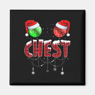 Chest Nuts Christmas Matching Couple Chestnuts 1  Magnet