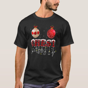 Chest Nuts Christmas   Matching Couple Chestnuts 1 T-Shirt
