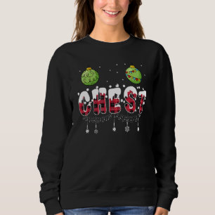 Chest Nuts Christmas Matching Couple Chestnuts 4 Sweatshirt