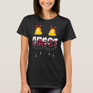 Chest Nuts Christmas   Matching Couple Chestnuts 6 T-Shirt