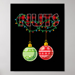 chest nuts christmas matching couple chestnuts poster