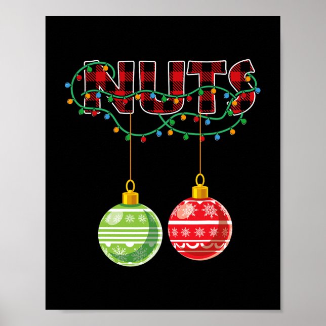 chest nuts christmas matching couple chestnuts    poster (Front)