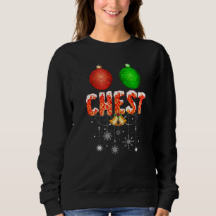 Chest Nuts Christmas Matching Couple Chestnuts Sweatshirt