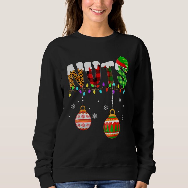 Chest Nuts Christmas     Matching Couple Chestnuts Sweatshirt (Front)