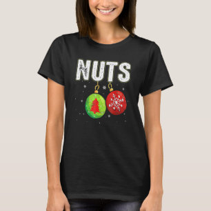 Chest Nuts Christmas     Matching Couple Chestnuts T-Shirt