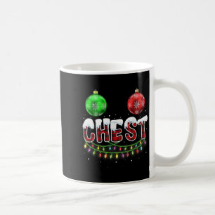 Chest Nuts Christmas T Shirt Matching Couple Chest Coffee Mug