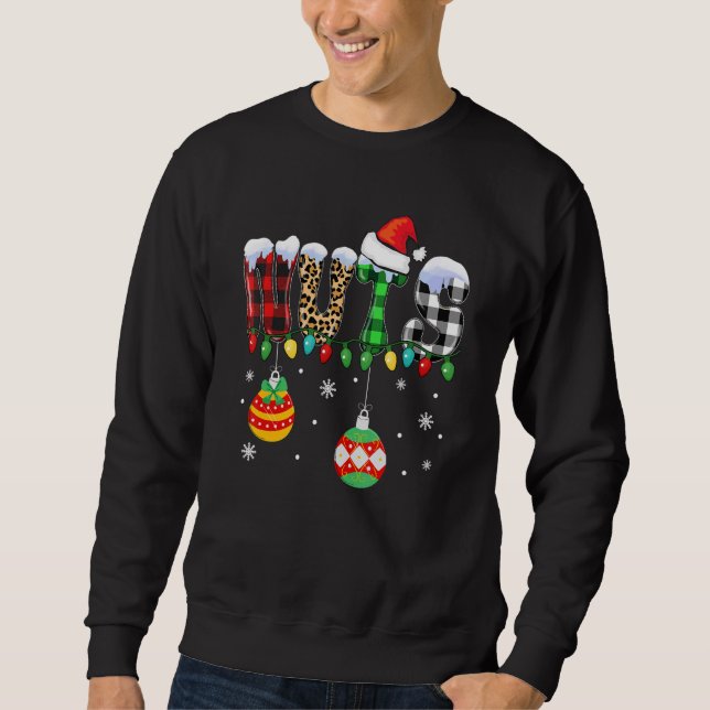 Chest Nuts Couples Christmas Chestnuts Adult Match Sweatshirt (Front)