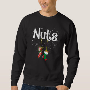 Chest Nuts Couples Christmas Socks Matching Chestn Sweatshirt