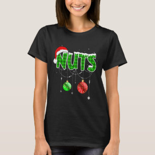 Chest Nuts Fun Matching Chestnuts Christmas Couple T-Shirt