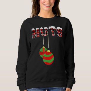 Chest Nuts Funny Matching Chestnuts Christmas Coup Sweatshirt