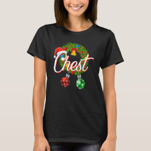 Chest Nuts Matching Chestnuts Christmas Couple Cos T-Shirt