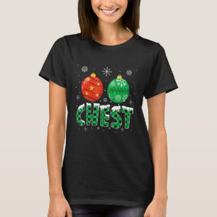 Chest Nuts Matching Chestnuts Christmas Couples C T-Shirt