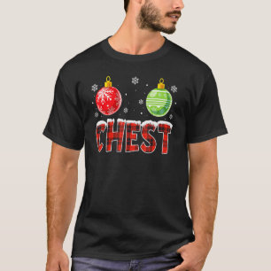 Chest Nuts Matching Chestnuts  Christmas Couples C T-Shirt